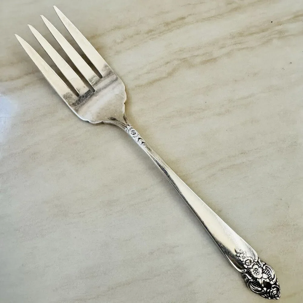 3pc ONEIDA Distinction Silverplate Serving Set Prestige Plate 1951