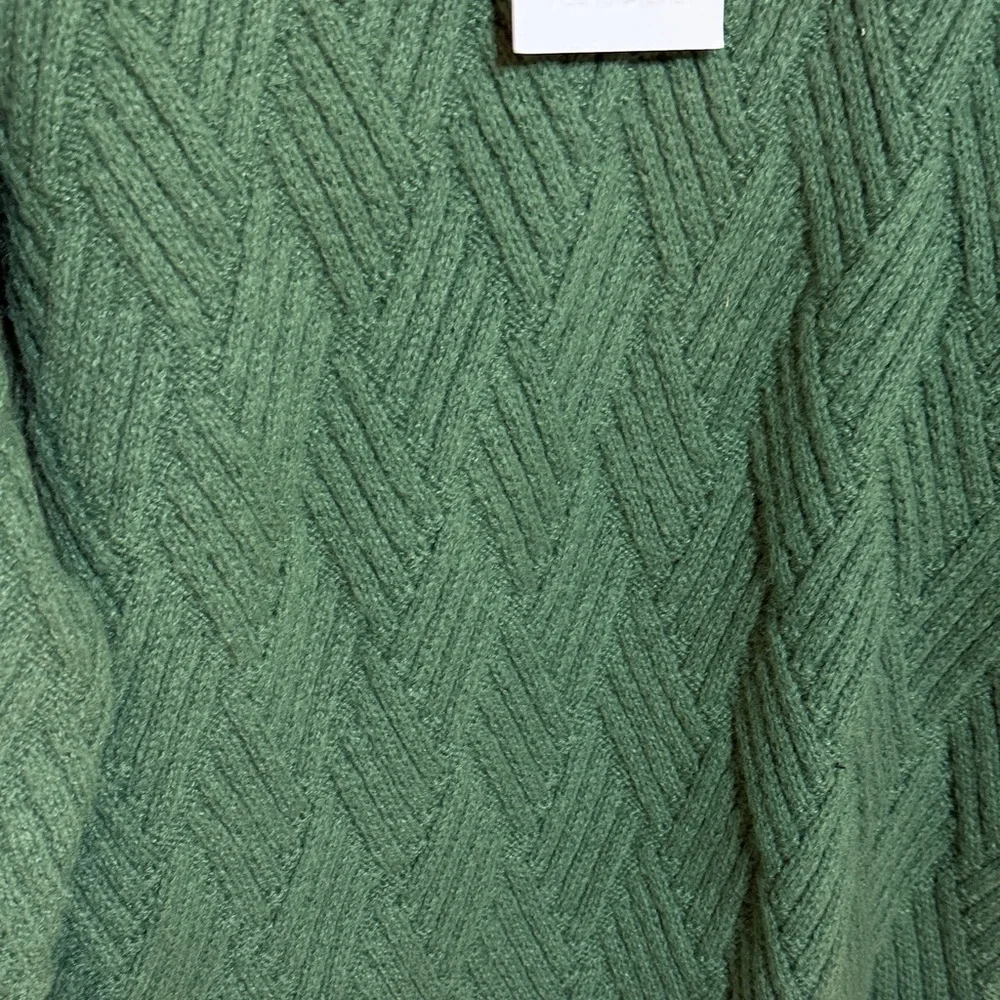Aelfric Eden Forest Green Crewneck Oversized Sweater