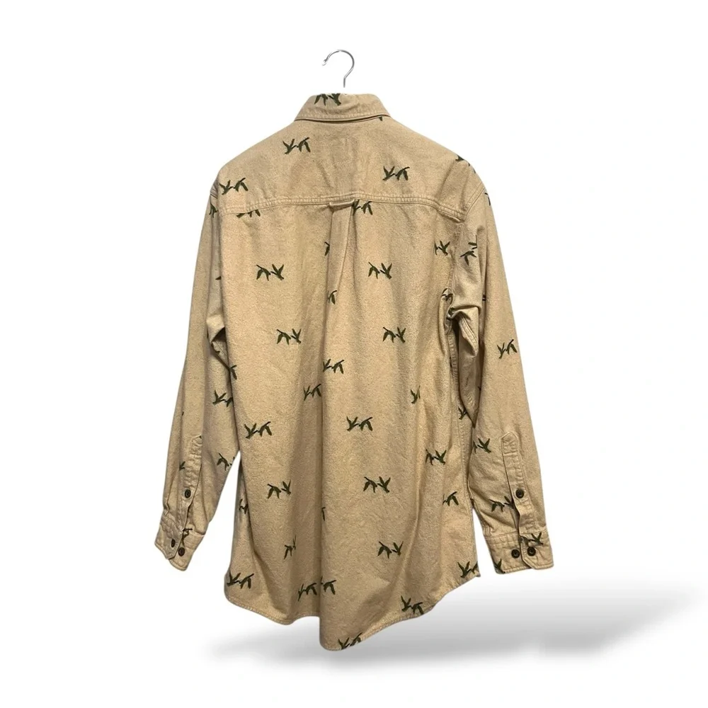 Woolrich tan button