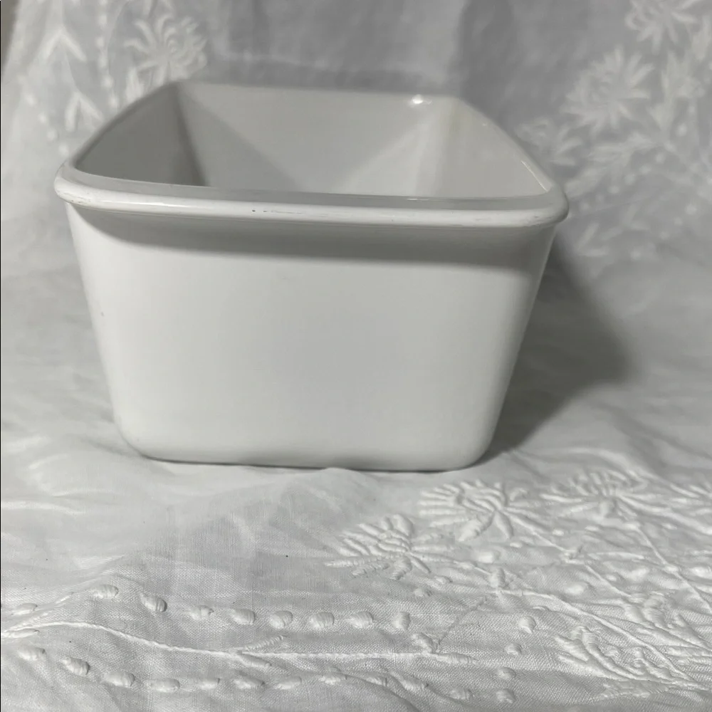 Corningware Cornflower White and Blue  Loaf Pan P315B 9x5x3