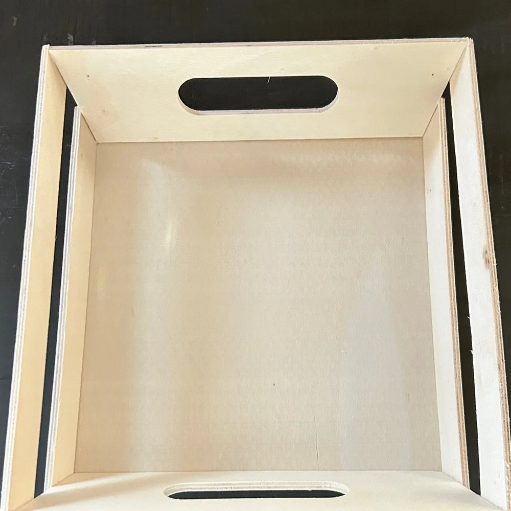 Wooden Storage Crate