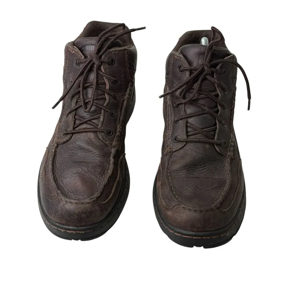 Irish Setter Countrysider Brown Waterproof Chukka Boot 3835 Mens 11.5D Moc Toe