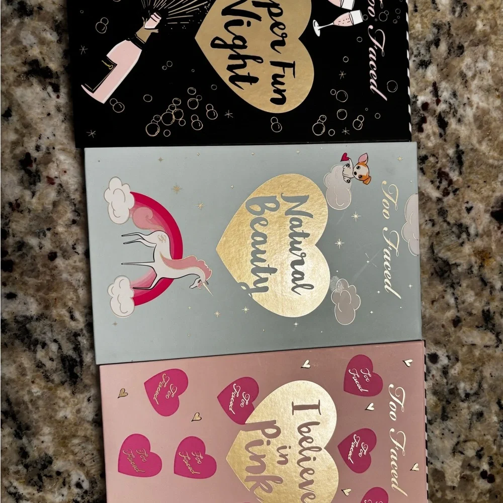 Too Faced eyeshadow mostly
