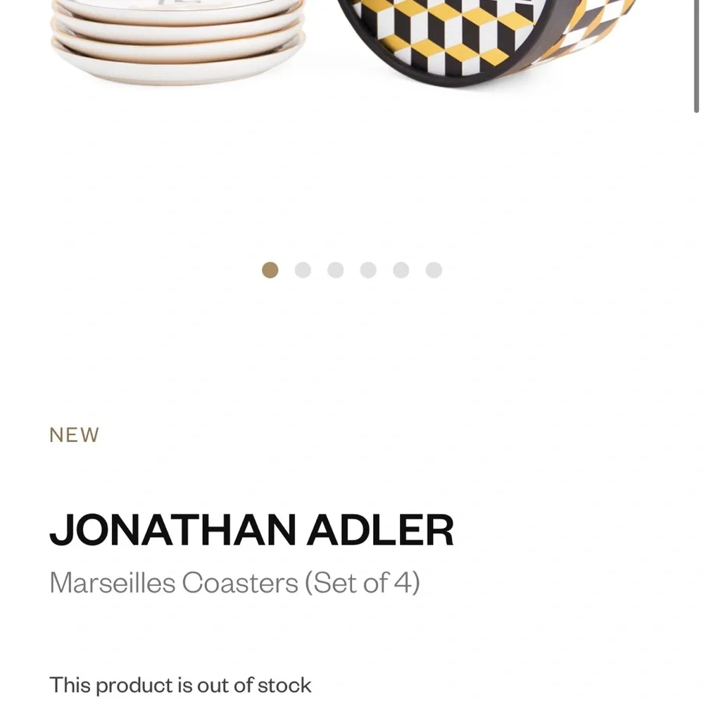 Jonathan Adler nwt sold