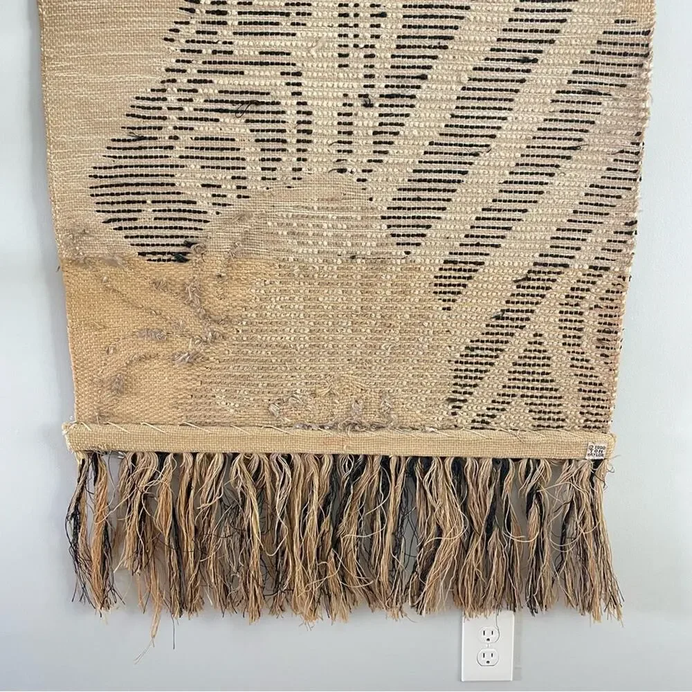 Vintage | RARE Tom Taylor Safari Tapestry African Decor Wall Hanging Zebra 1990
