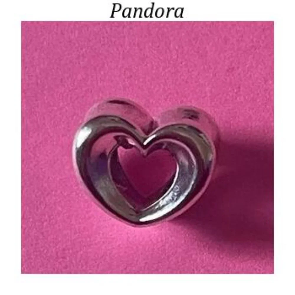 Pandora Radiant Heart & Floating Stone Charm