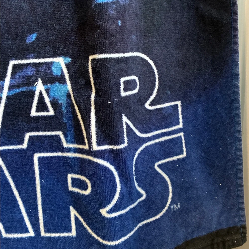 Star Wars Blue and Black Beach Towel