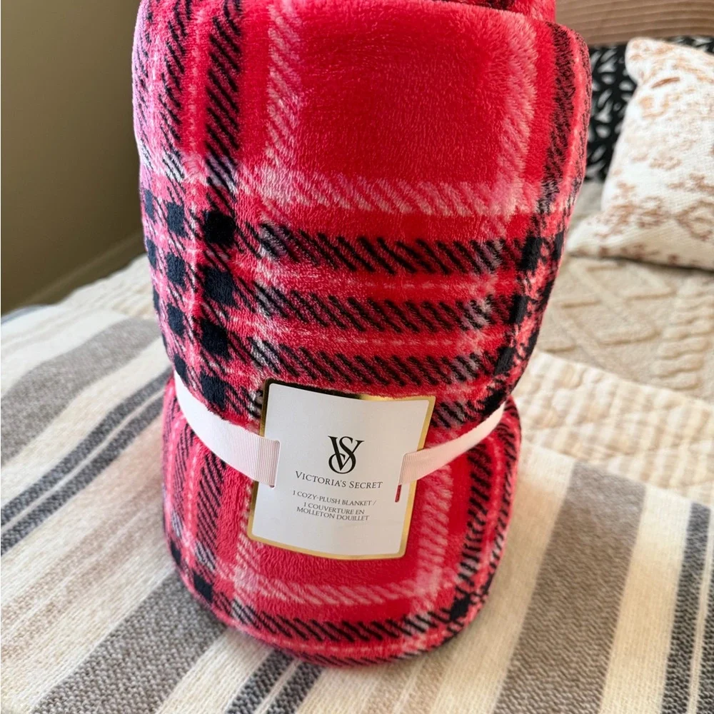 Victoria's Secret Plaid Throw