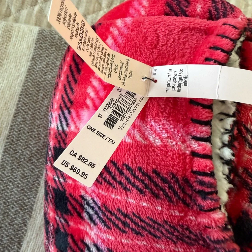 Victoria's Secret Plaid Throw