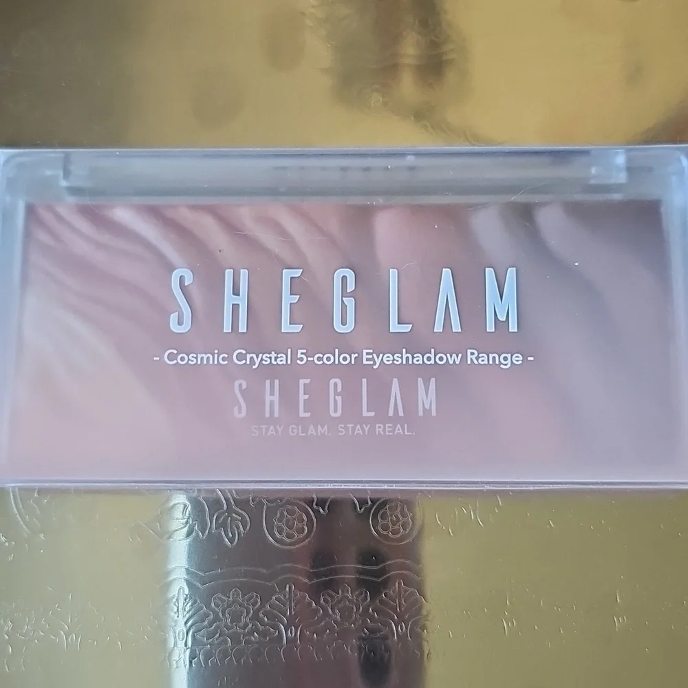 NIB SheGlam Golden Hour Radiant Rose and Taupe Eyeshadow Palette