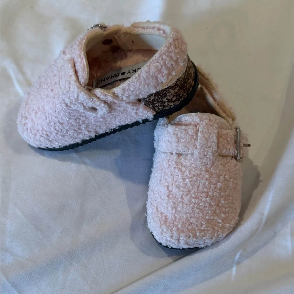Lucky Brand Soft Pink Kids Slippers