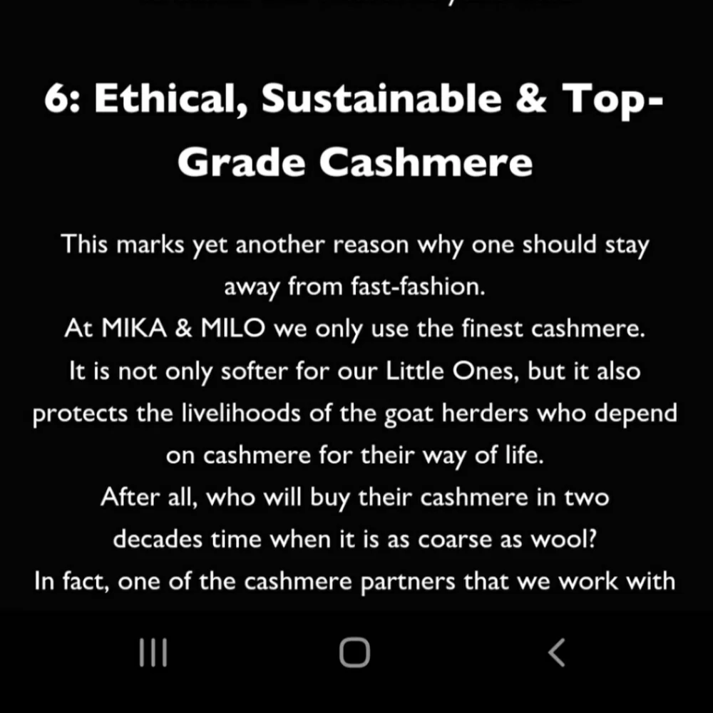 mika and milo cashmere ply