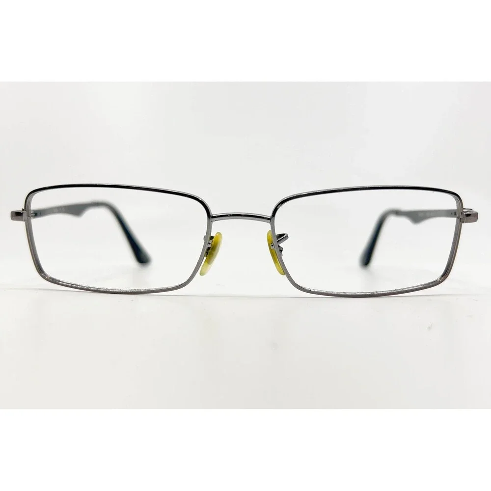 Ray-Ban RB 6211 2502 Eyeglasses Metal Frame Rectangular Men Glasses 53-17-140