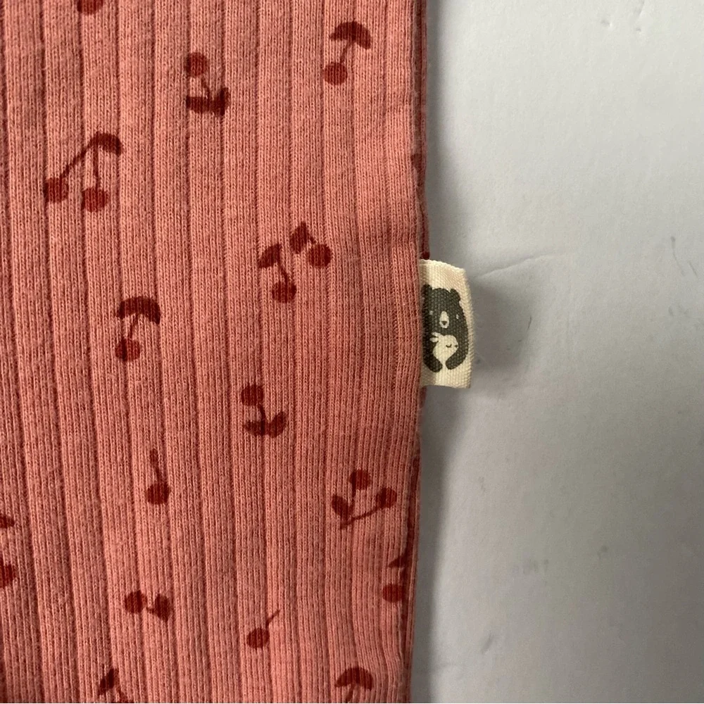 Rabbit + Bear rose zipper
