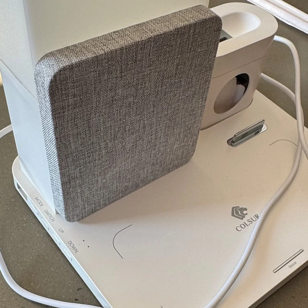 White and Gray Charging Station