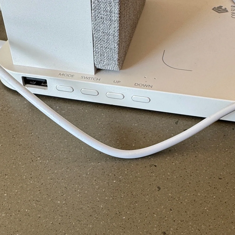 White and Gray Charging Station