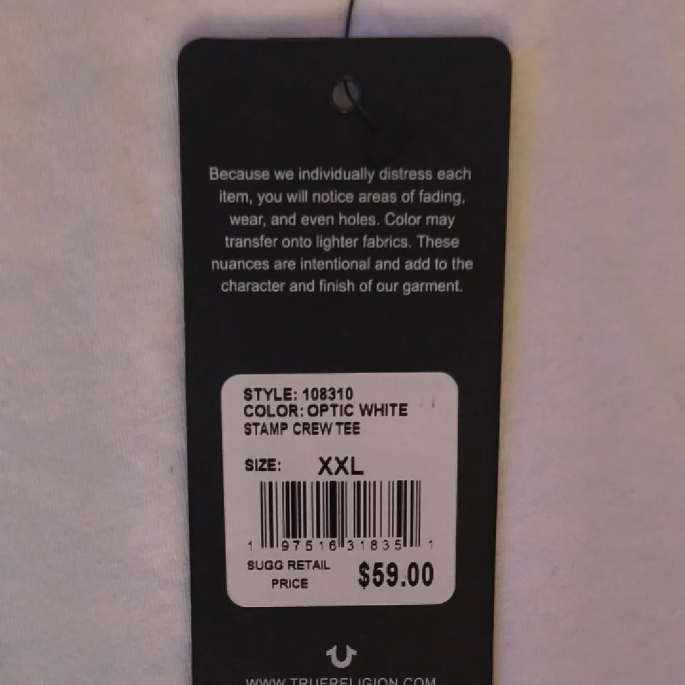 True Religion bold graphic