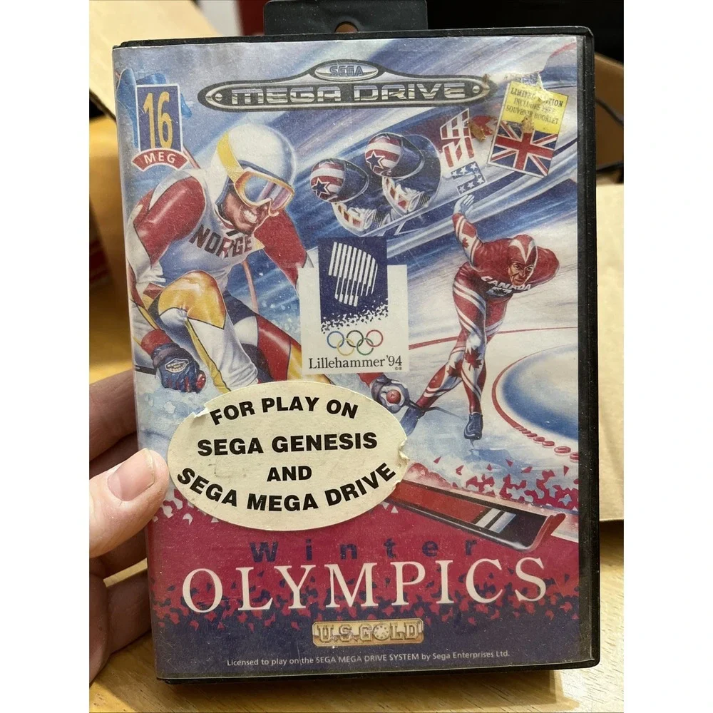 Winter Olympics: Lillehammer 94 (Sega Mega Drive/Genesis FAST SHIPPING