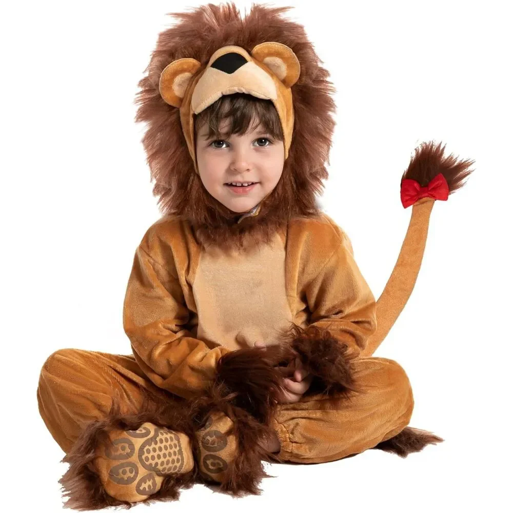 🦁 Spooktacular Creations Toddler Lion Halloween Costume Set Size 3T