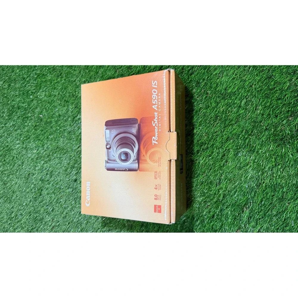 Canon PowerShot A590 IS Digital Camera 8MP 4x Optical Zoom
