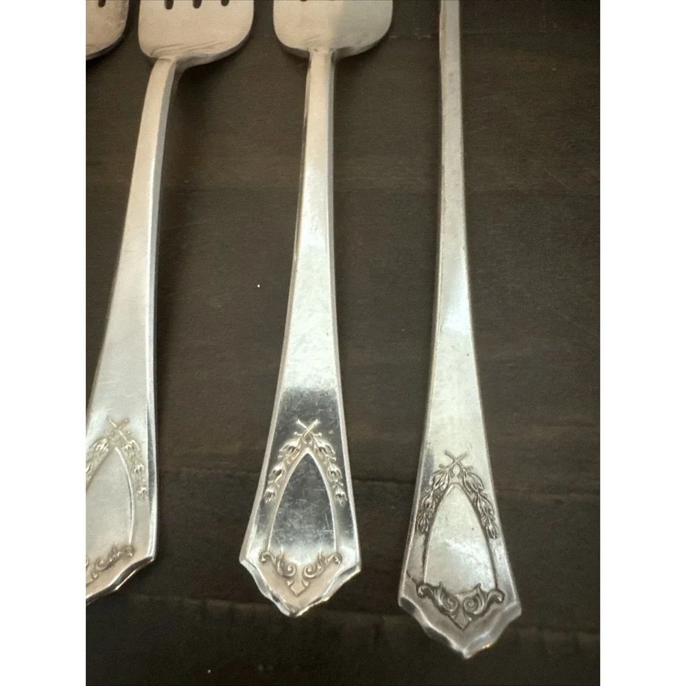 International Silver R&B Jewell  Salad Fork 6