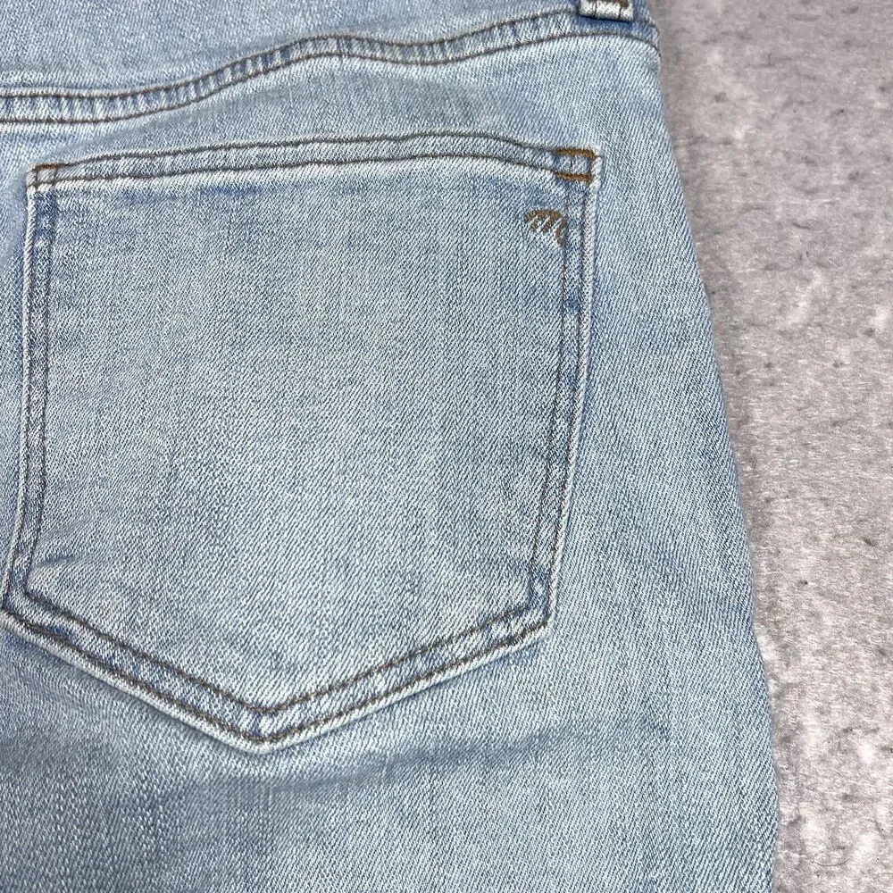Madewell Jeans Women Sz 28 Blue High Rise Skinny Button Fly Denim Jeans