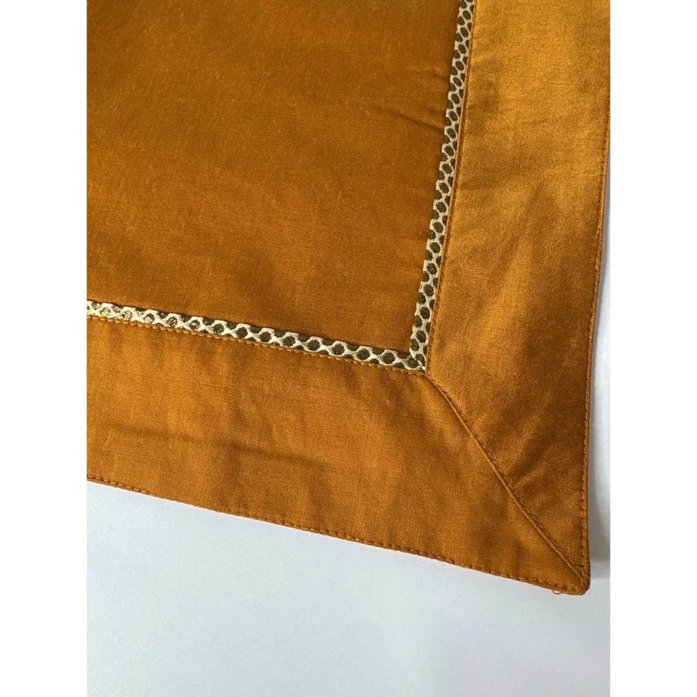 Pier 1 Imports Mustard Gold Fabric placemats
