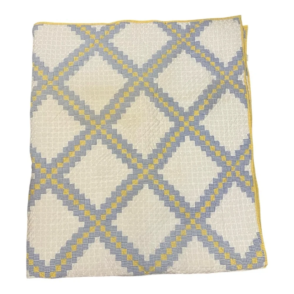 Prairie Lane Liason Traders Vintage Quilt And Shams Comforter Queen