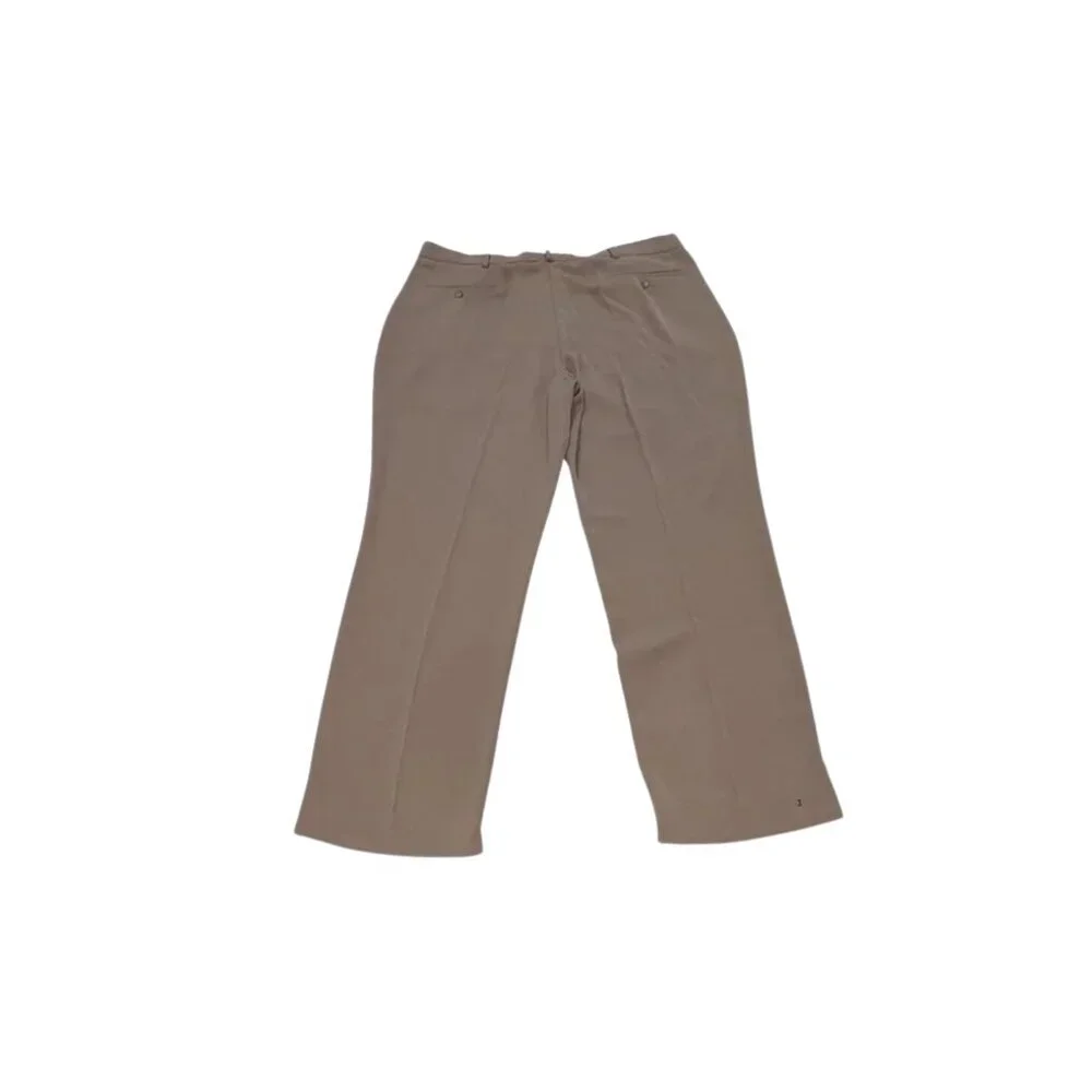 Savane Men’s Dress Pants 42x32 Toast Brown Classic Fit Pleated NWT