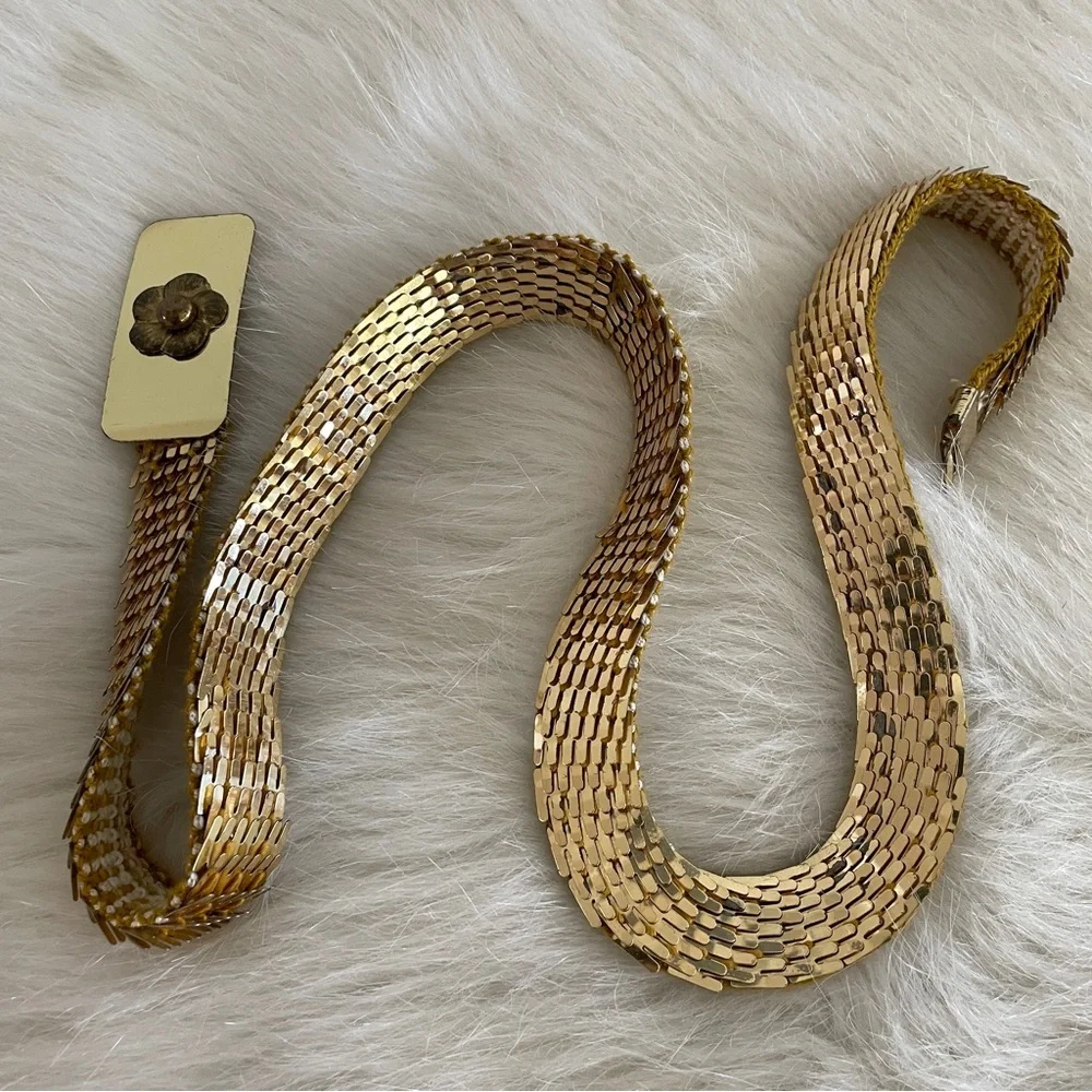 Vintage stretchy sequin