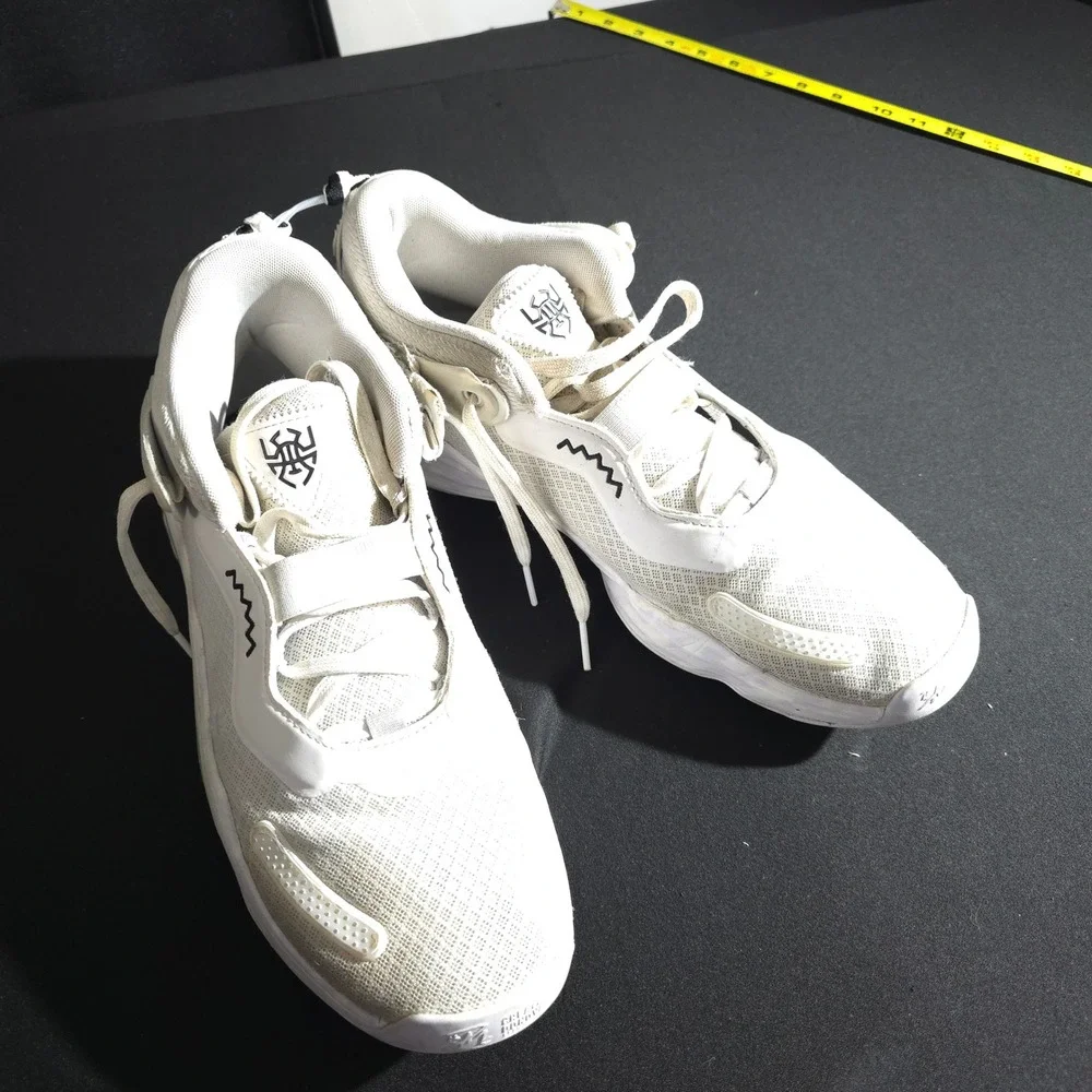 Adidas Hoops F21S22TN Shoes Mens NA White Basketball High Top Court Trainer Play