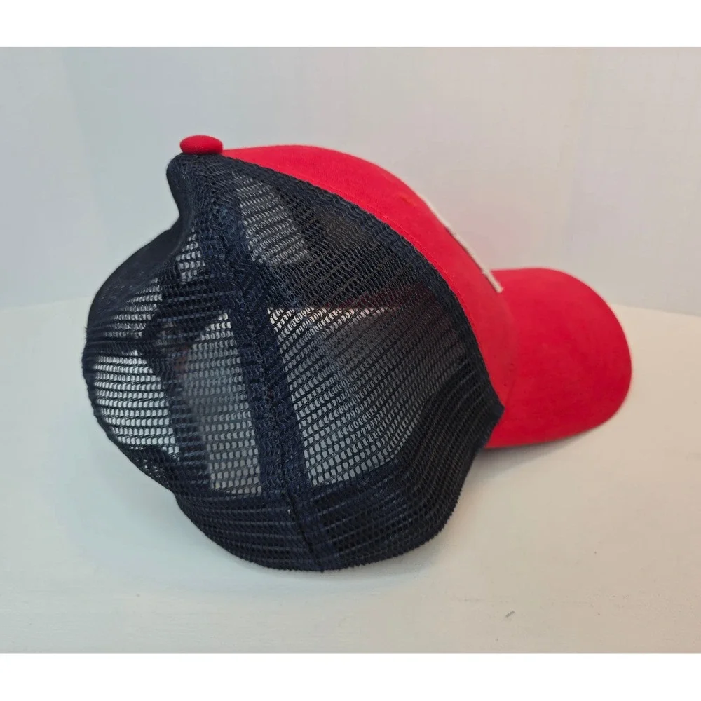 The North Face Americana Trucker Hat Cap TNF One Size American Flag Adjustable