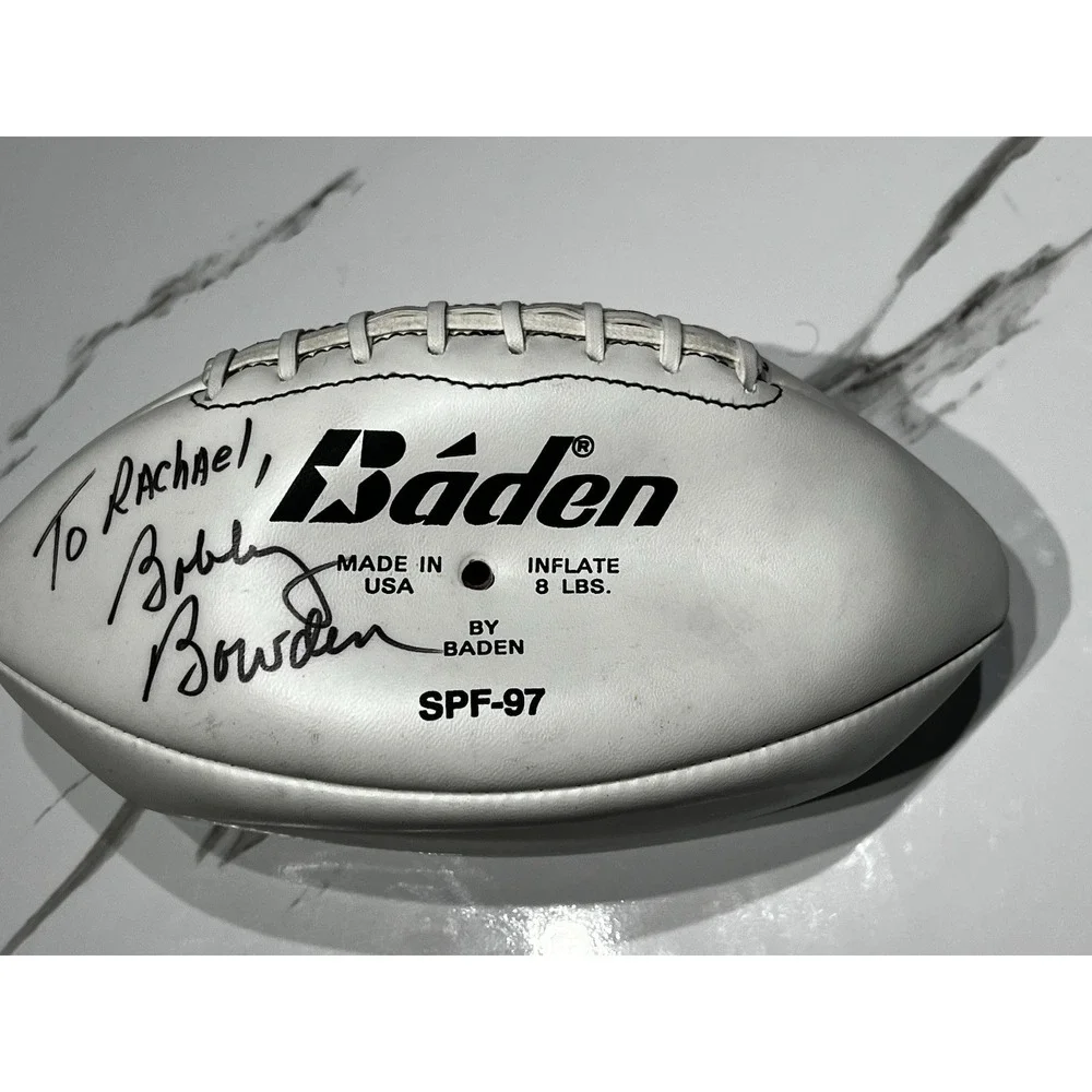 Vintage Bobby Bowden Signed Football Autographed Baden Pepsi Promo NCAA