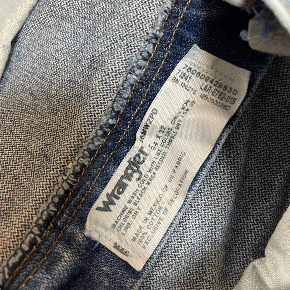 Wrangler blue denim