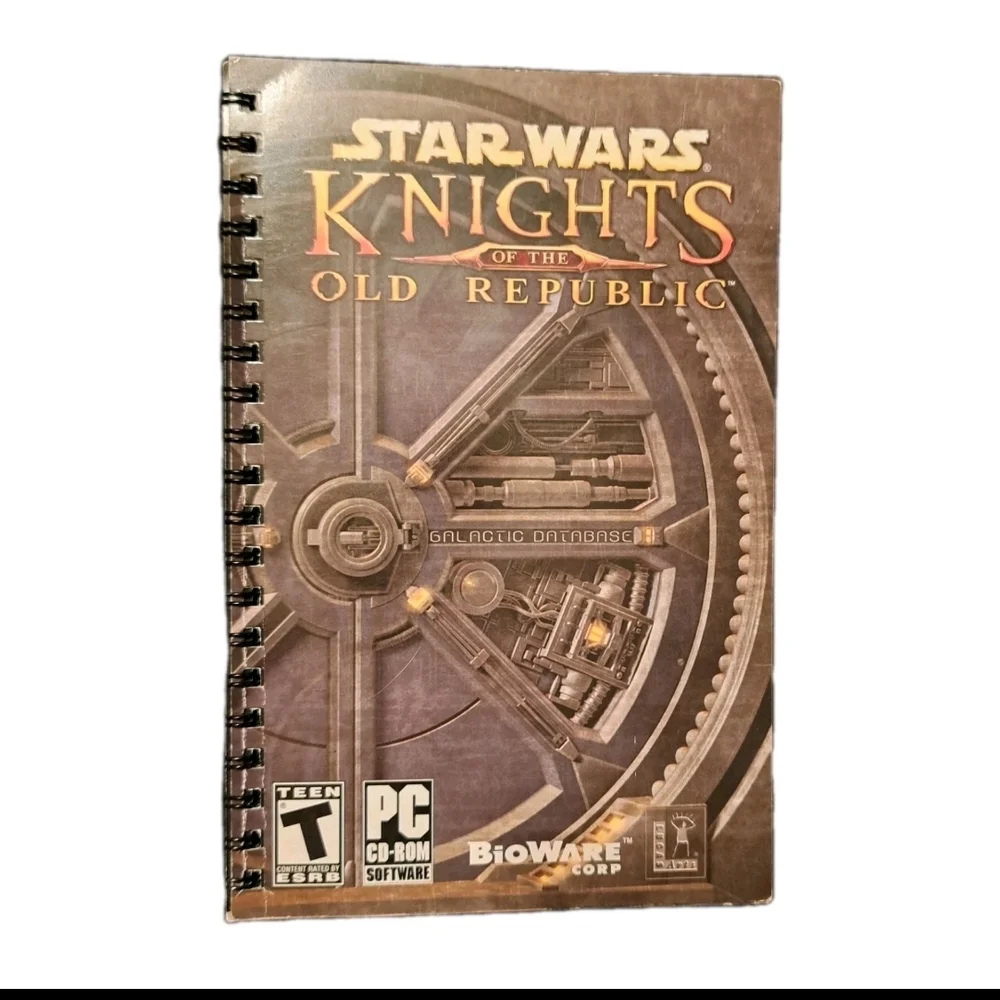 Star Wars: PC Game Manual/Guide Knights of the Old Republic PC Game Not Include