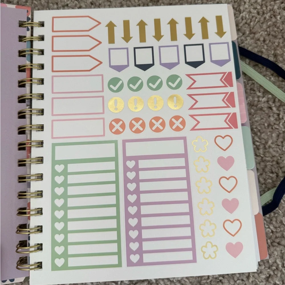 N/A colorful features accents