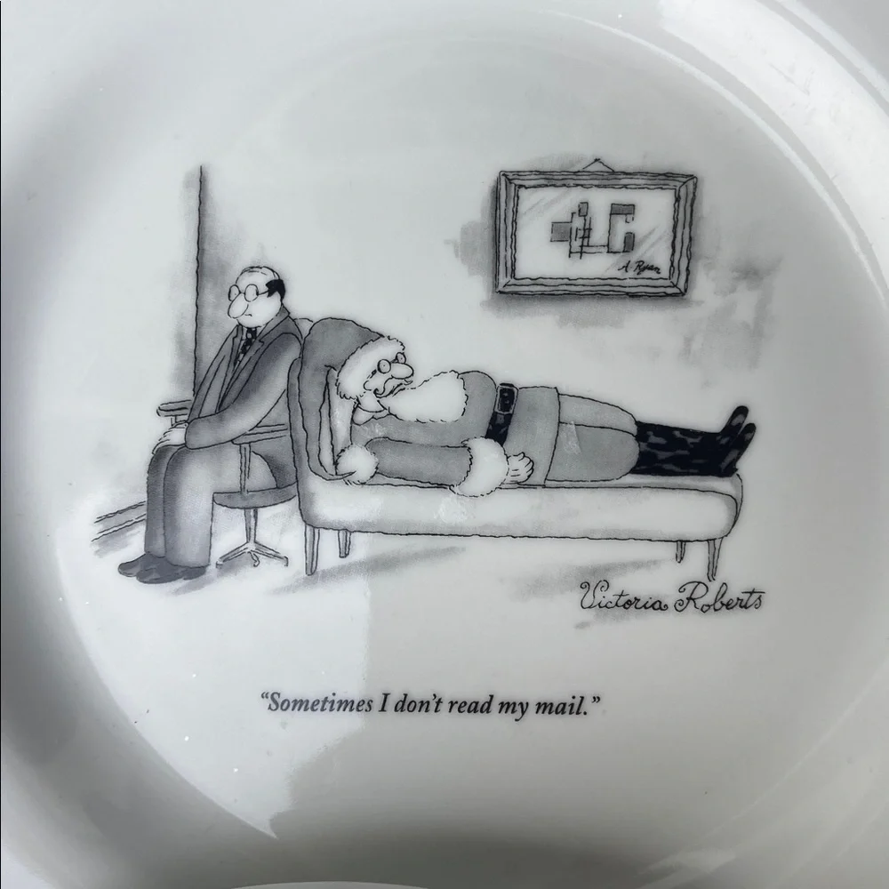 2001 Restoration Hardware New Yorker Santa Cups (2)
