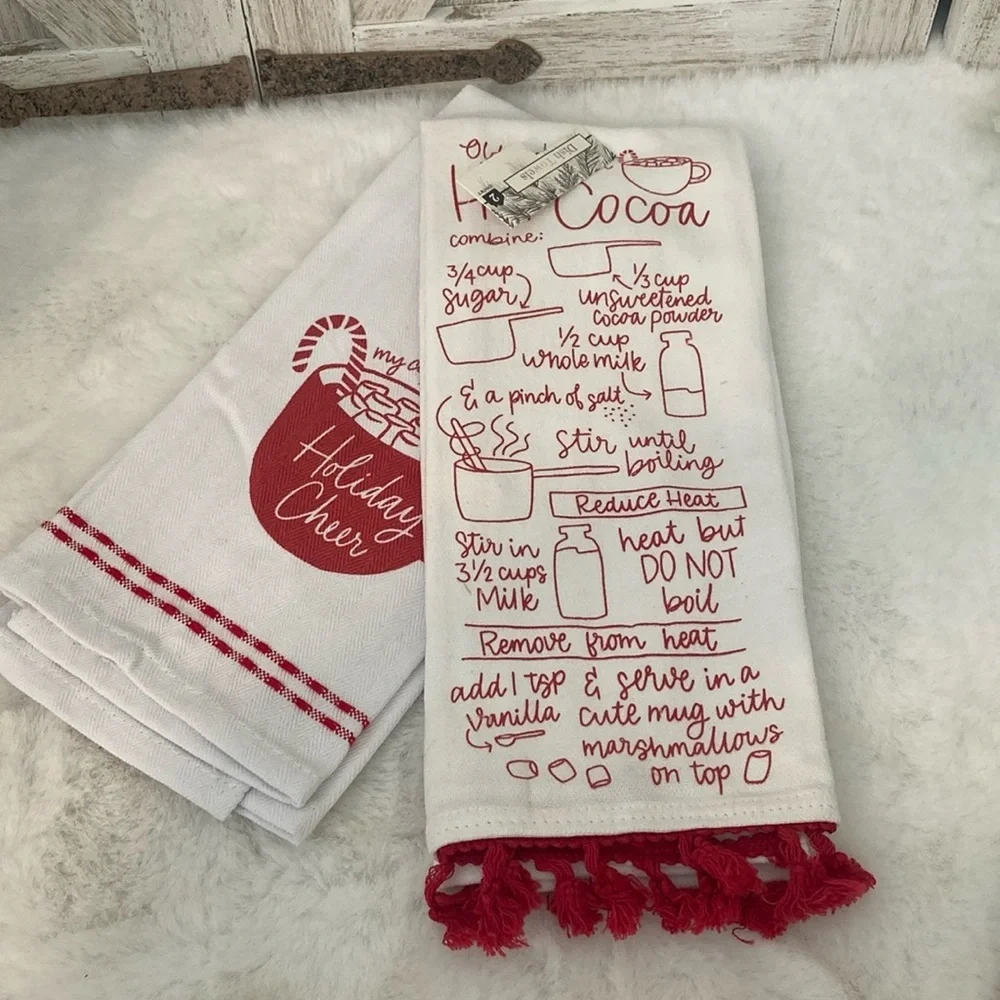 Target BP 2022 Hot Cocoa Dish Towels