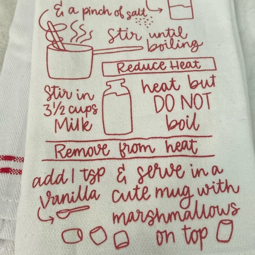 Target BP 2022 Hot Cocoa Dish Towels