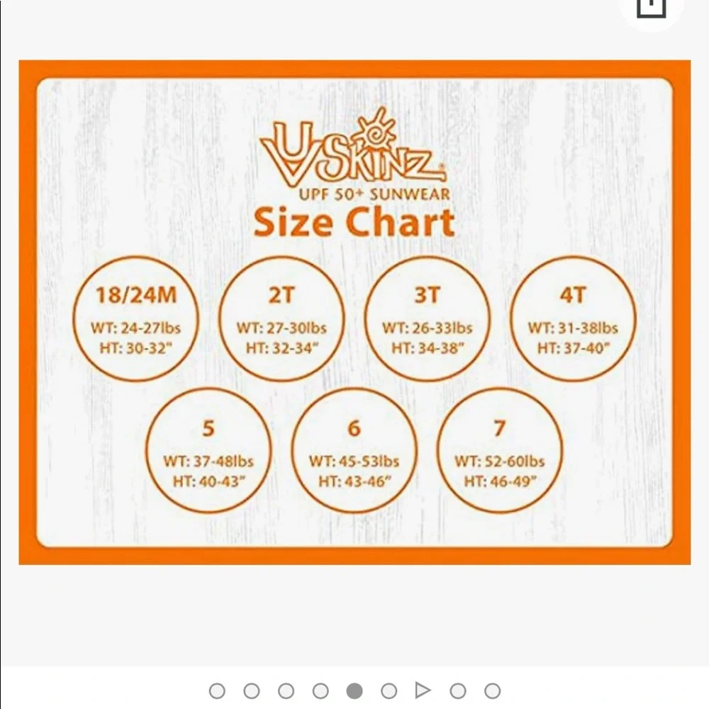 UV Skinz print orange size