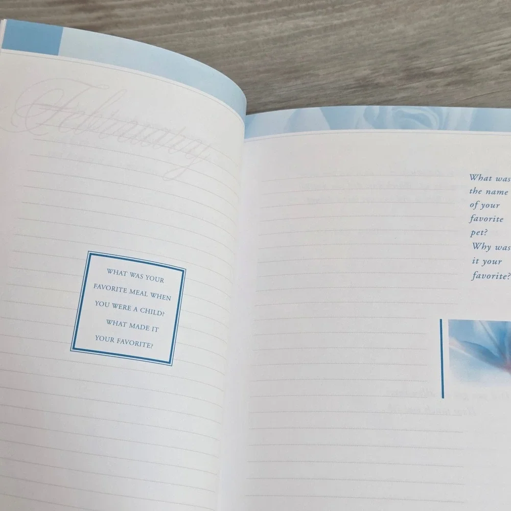 A Mother's Legacy Hallmark Memory Book Guided Journal Hardcover Gift Unused