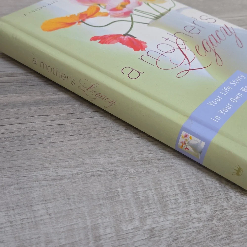 A Mother's Legacy Hallmark Memory Book Guided Journal Hardcover Gift Unused