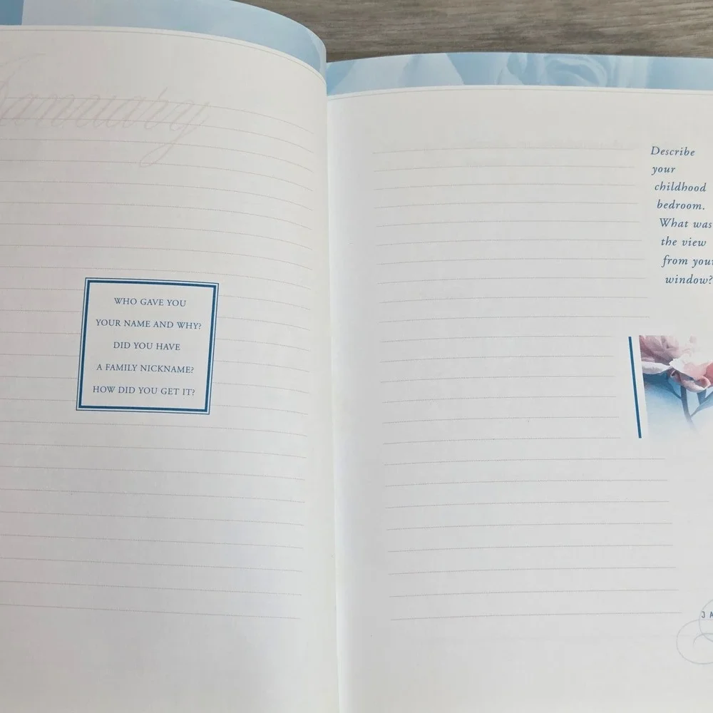 A Mother's Legacy Hallmark Memory Book Guided Journal Hardcover Gift Unused