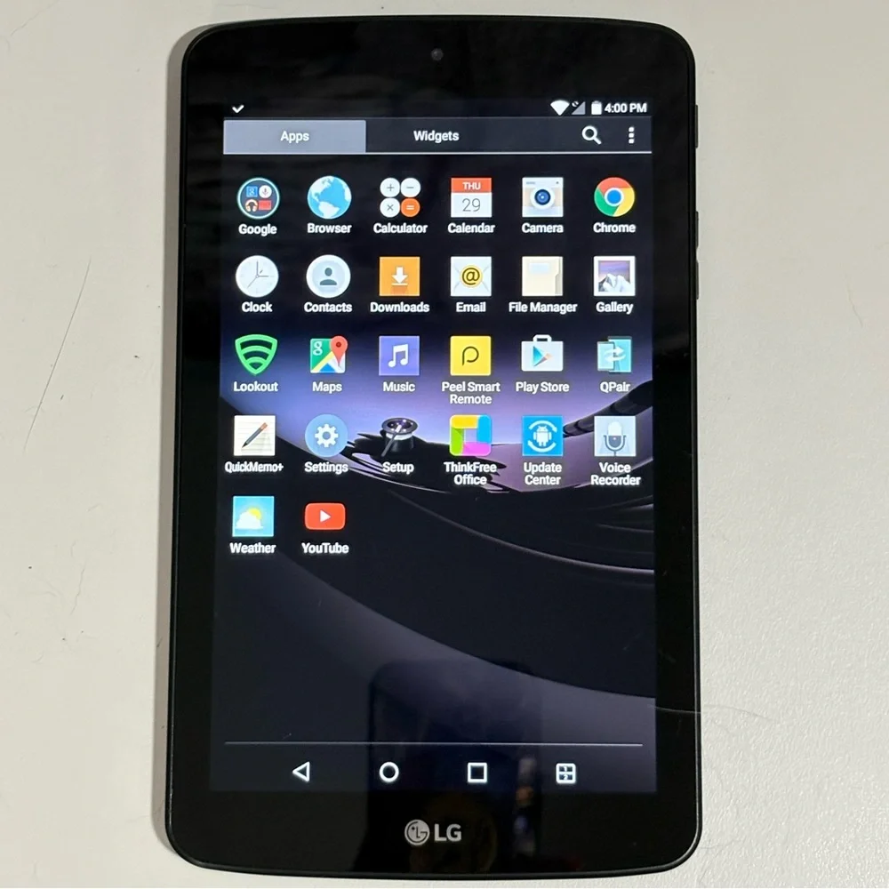 LG pad lk430