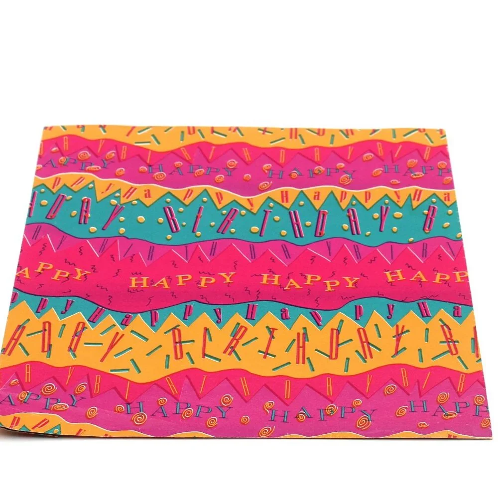 Vtg Colorful 