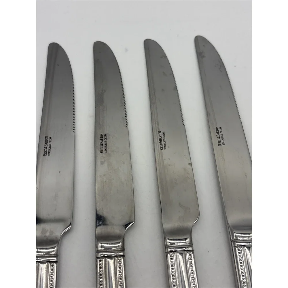 4- Reed & Barton Hamilton English Gentry Pattern butter knife