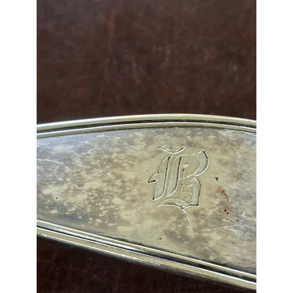 N/A silverplate monogram