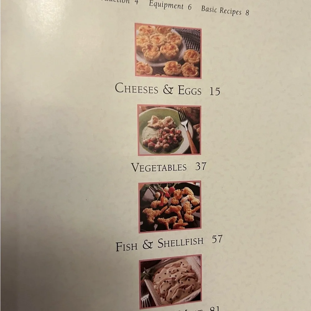 Hors d'Oeuvres and Appetizers cookbook