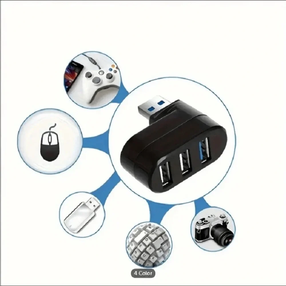 N/A three usb