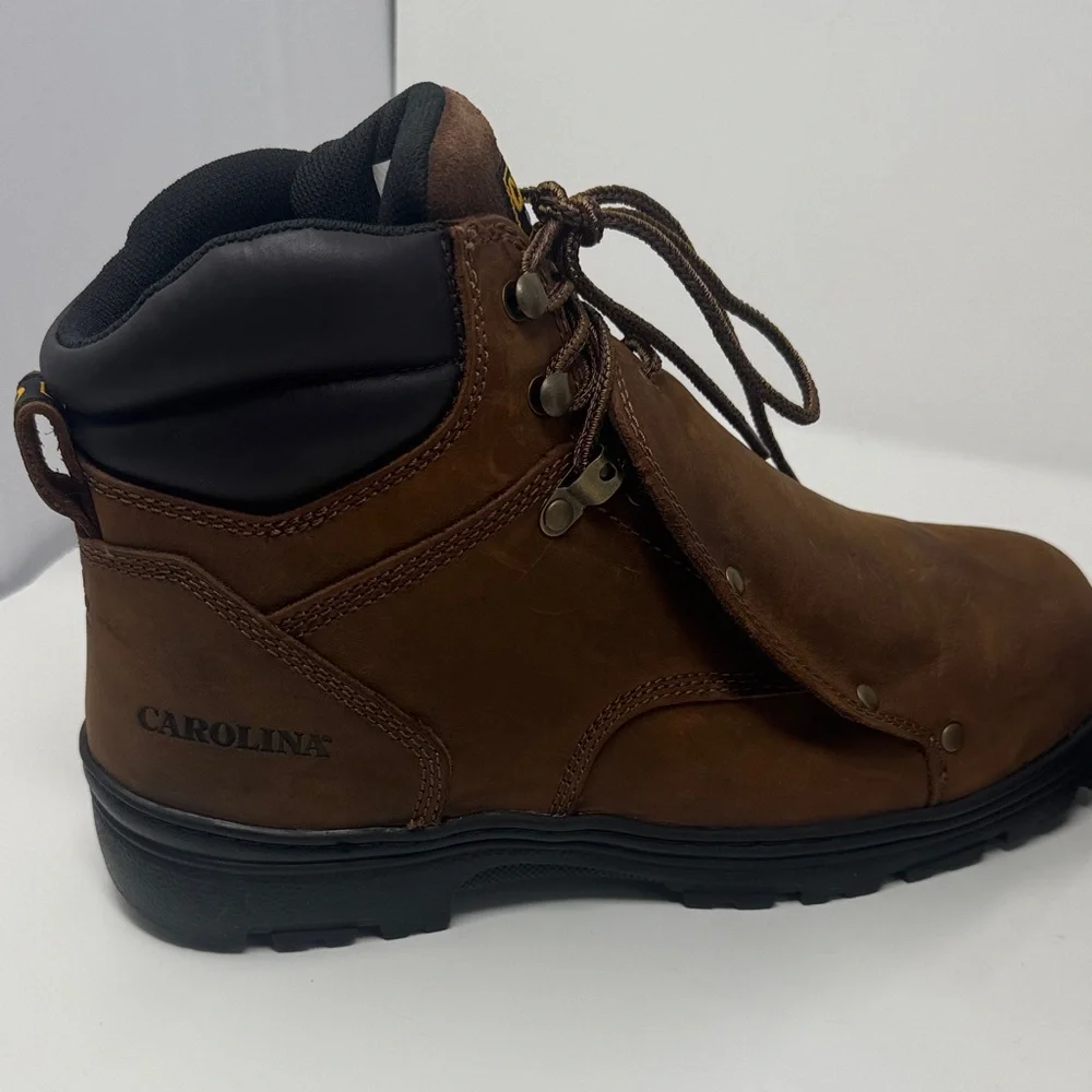 NWT Men's Carolina CA3630 6” external MetGuard Steel Toe Work Book
